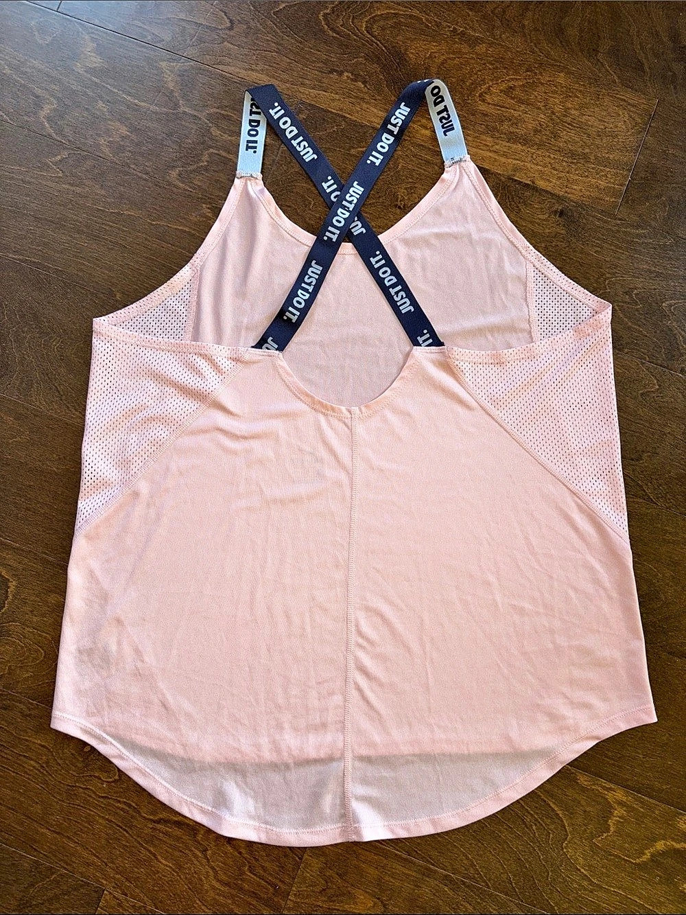 NWOT Nike Elastika Just Do It Training Tank Top Pink XL